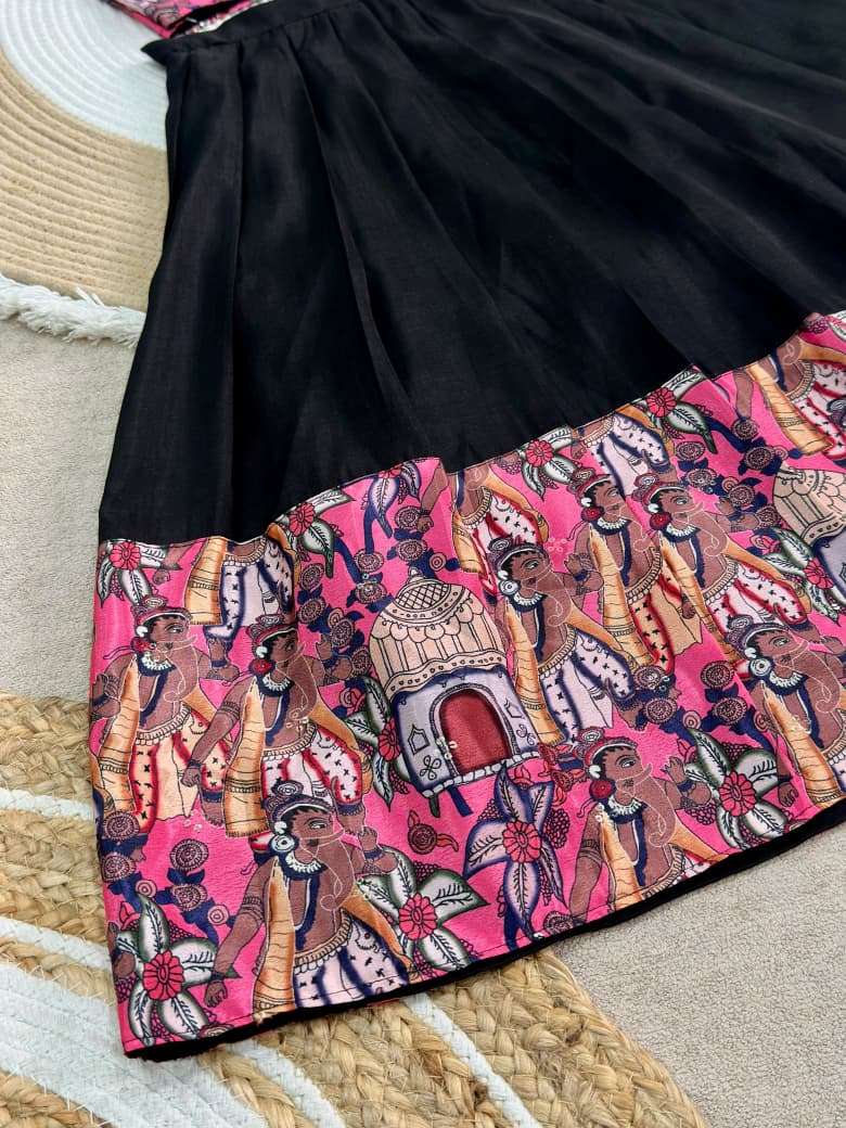 Ganesha Heritage Kids wear Premium Silk fabric Lehenga choli reseller in surat